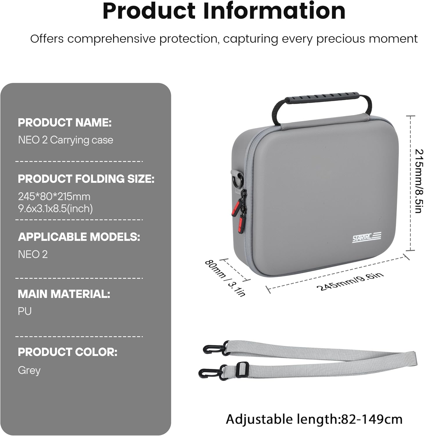 STARTRC Neo 2 Borsa a tracolla - Drone Battery Box recensione e prezzo